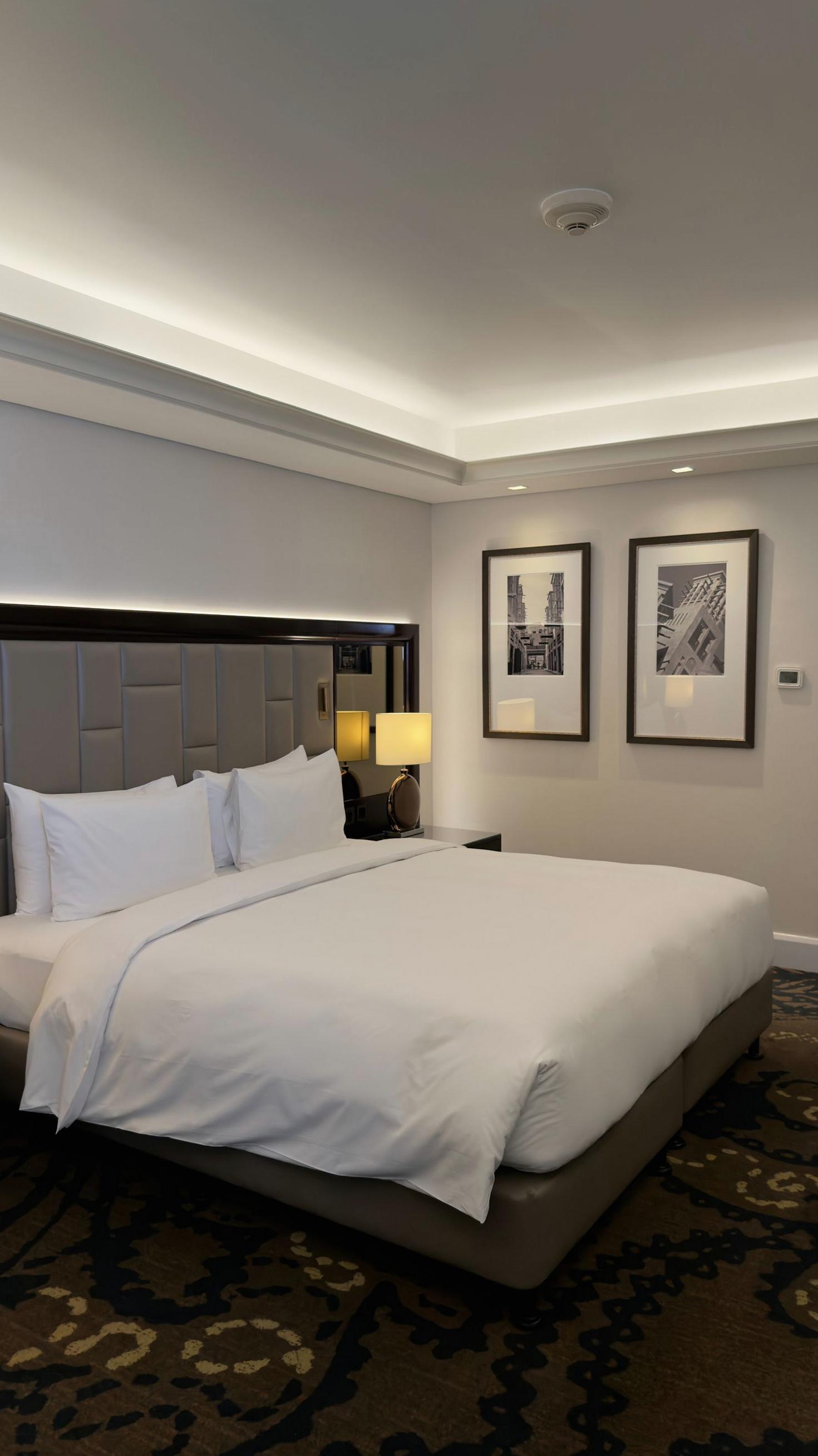 Luxurious hotel suite interior