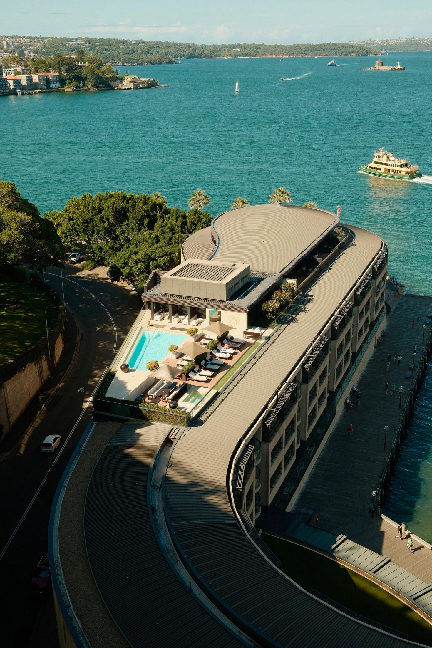 The Grand Alcazar Hotel overlooking Sydney Harbour